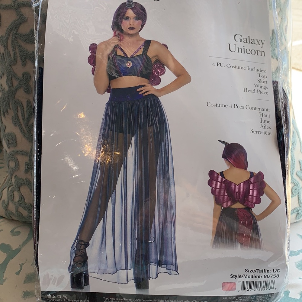 Leg Avenue Galaxy Unicorn New with tags Small, Medium, Large Available - Picture 4 of 11